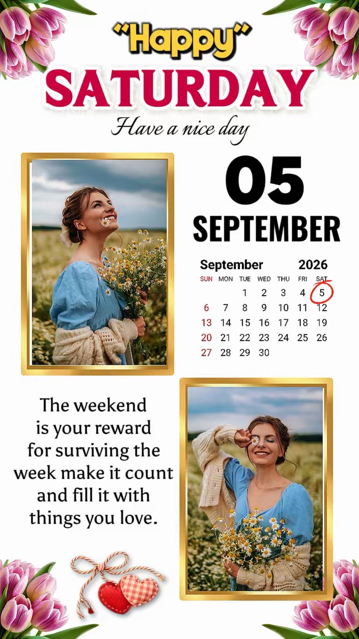 Sabtu 5 September 2026