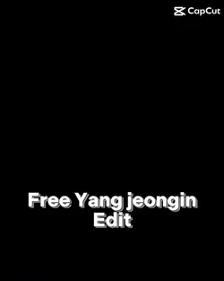 Free Yang jeongin