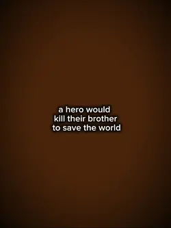 a hero would kill...