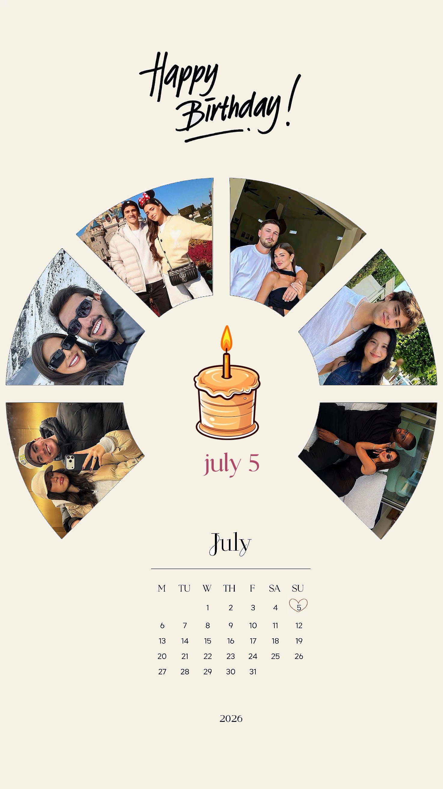 birthday 5 july