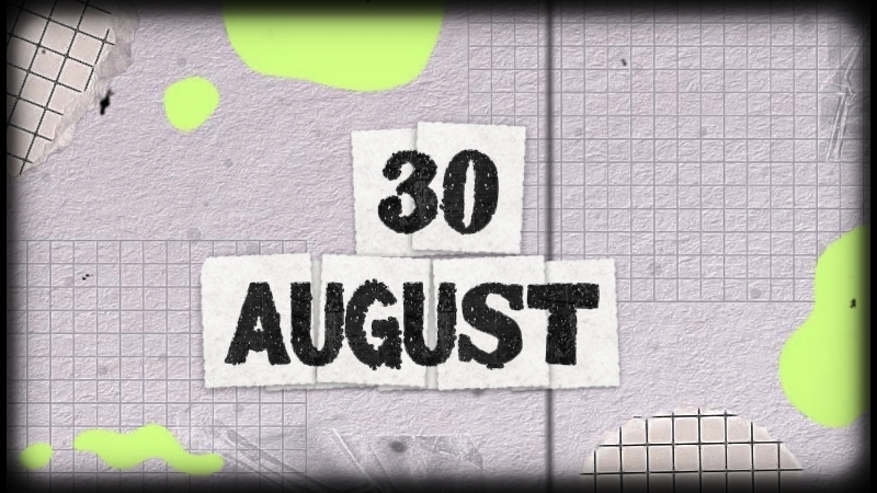 hbd 30 August 