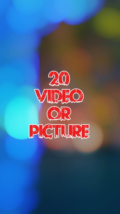 20 video or picture 