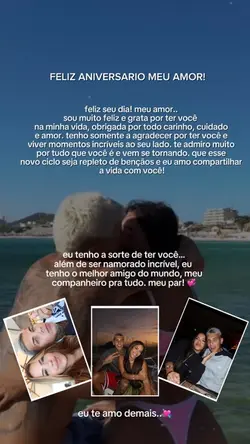parabéns meu amor 