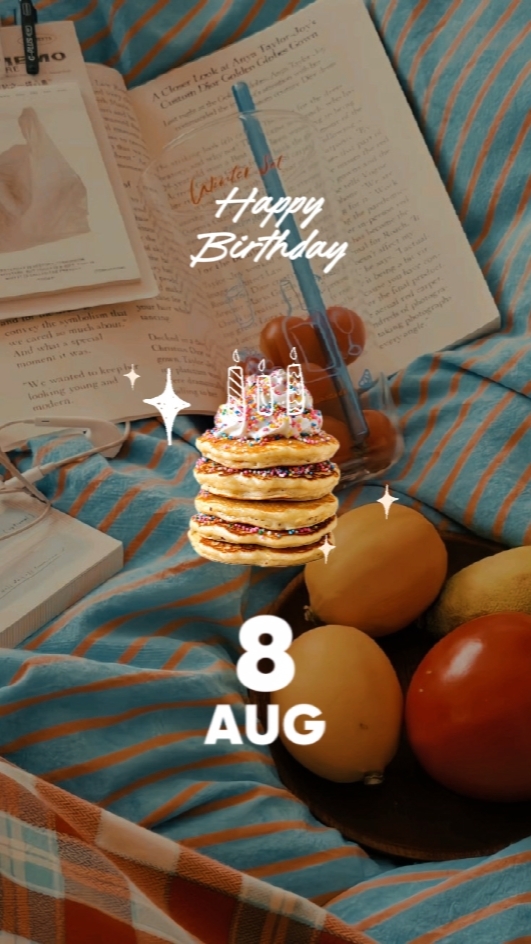 Anniversaire 8 août