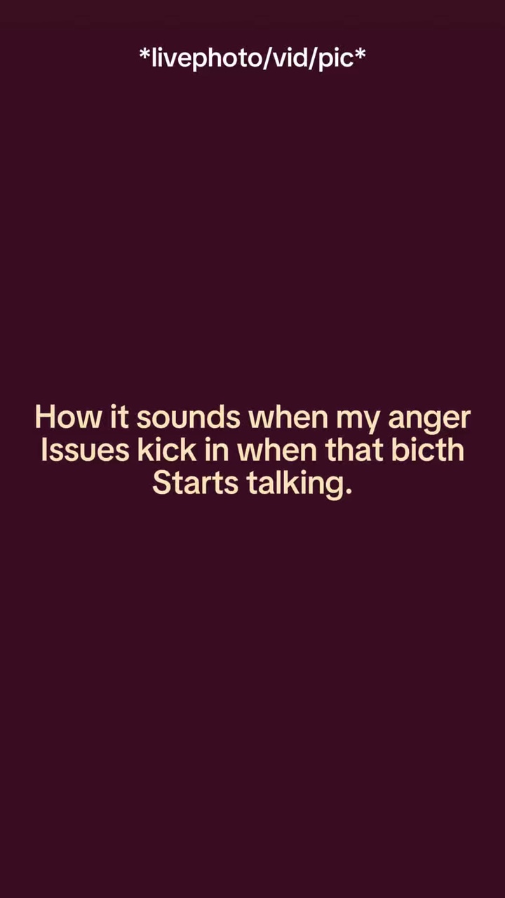 my anger
