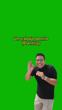 Un trabajo bonito