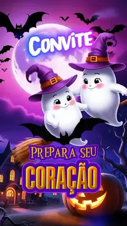 Convite halloween 