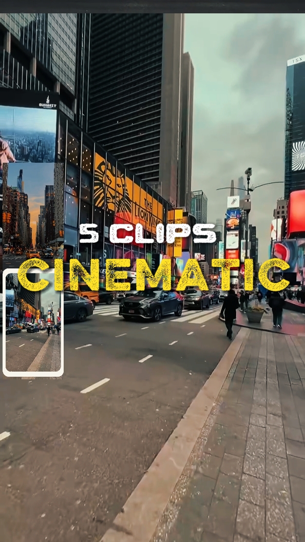 5 clipes cinematográficos 