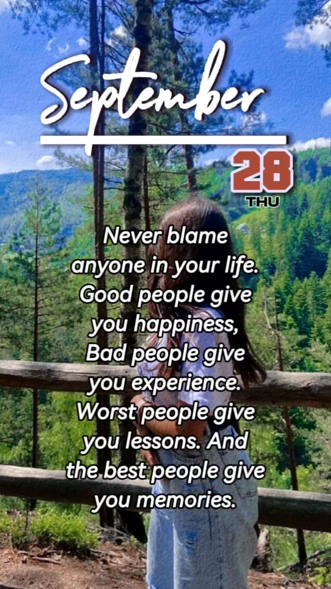 NE JAMAIS BLAMER PERSONNE 