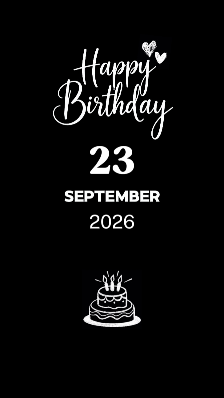 HBDAY BROTHER 23 SEP
