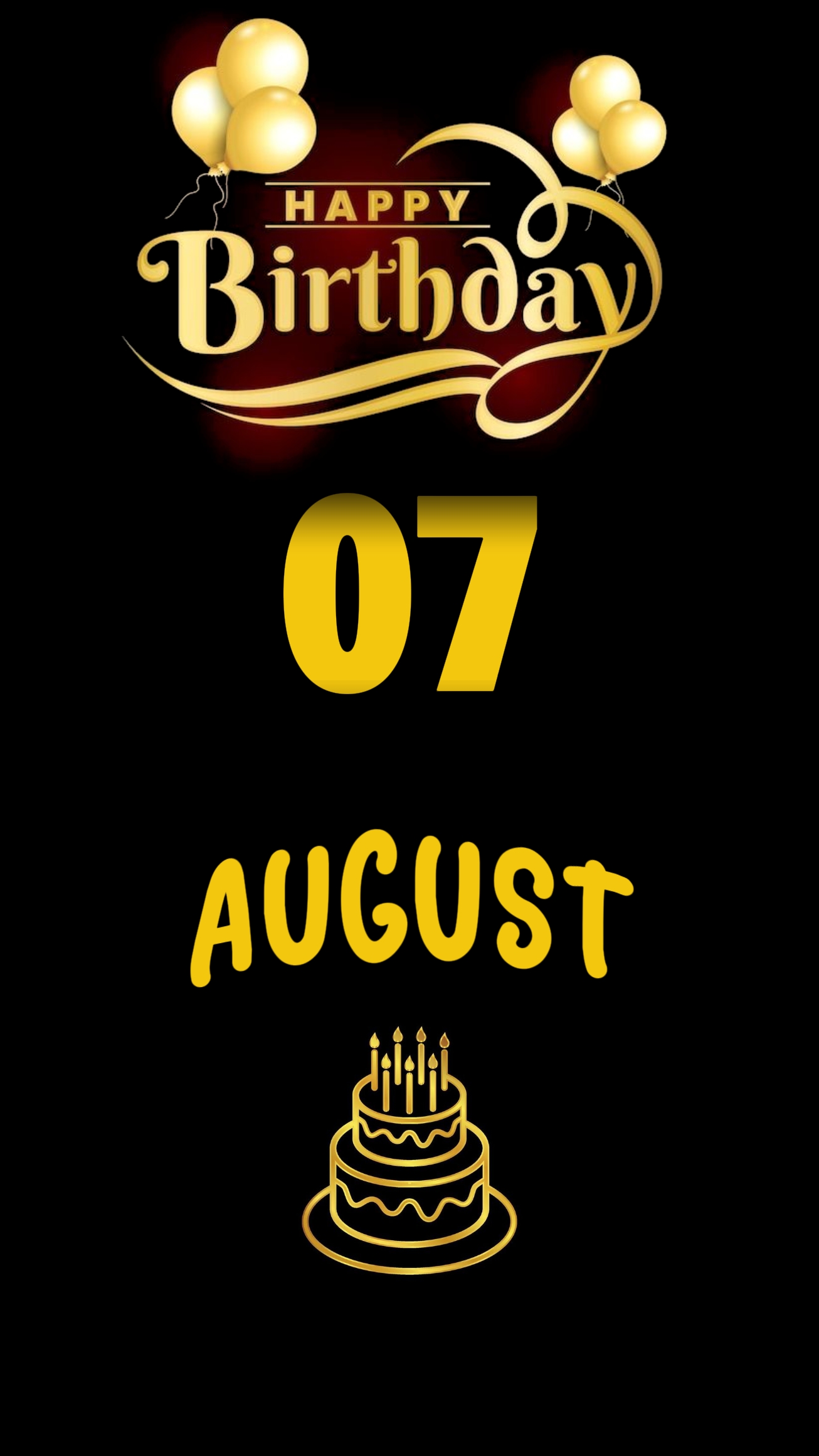 Ulang tahun 07 Agustus