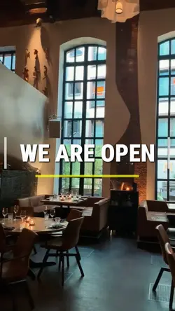 we are open