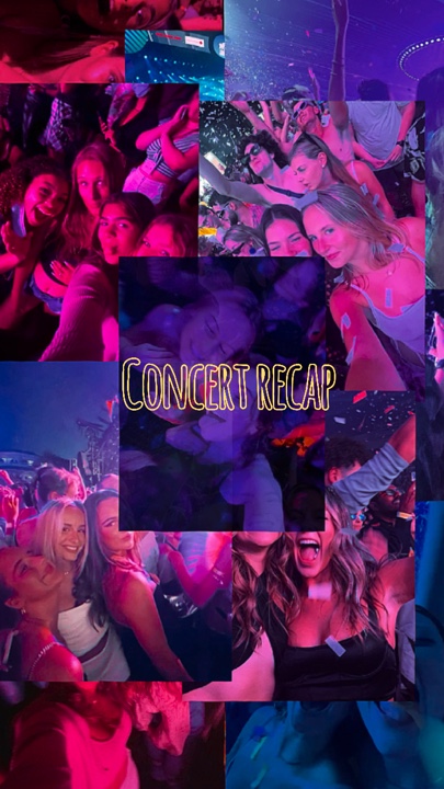Resumen del concierto 🤩