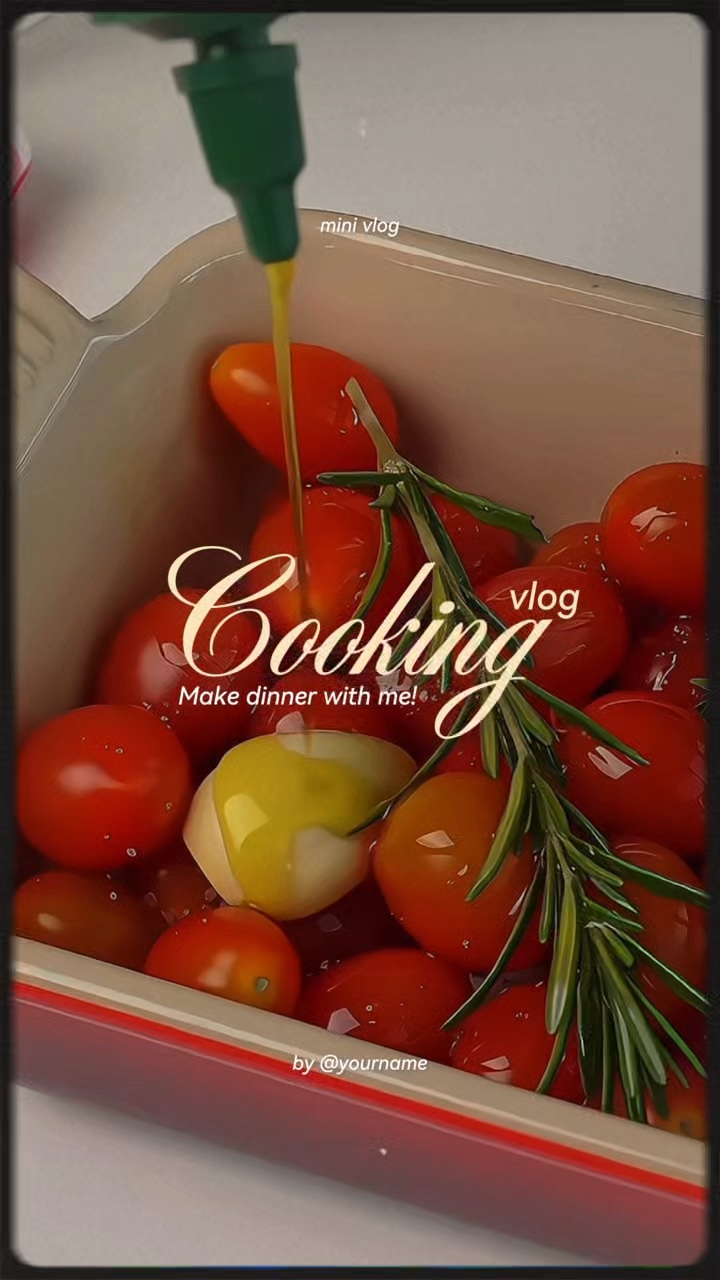 cooking vlog 