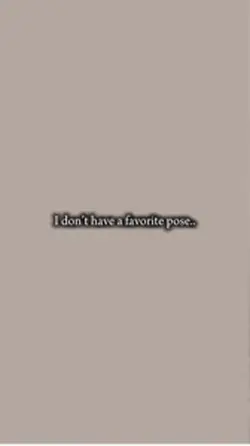 Favorite poseโจ๐