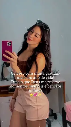 Parabéns pra mim
