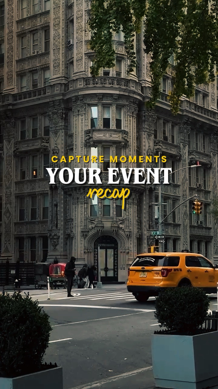 YOUR EVENT RECAP