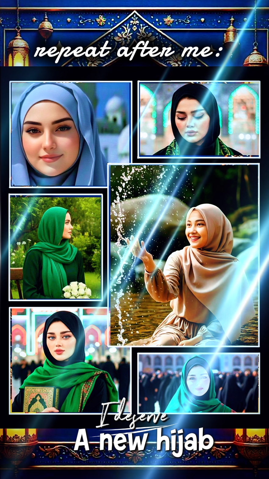 saya jilbab baru