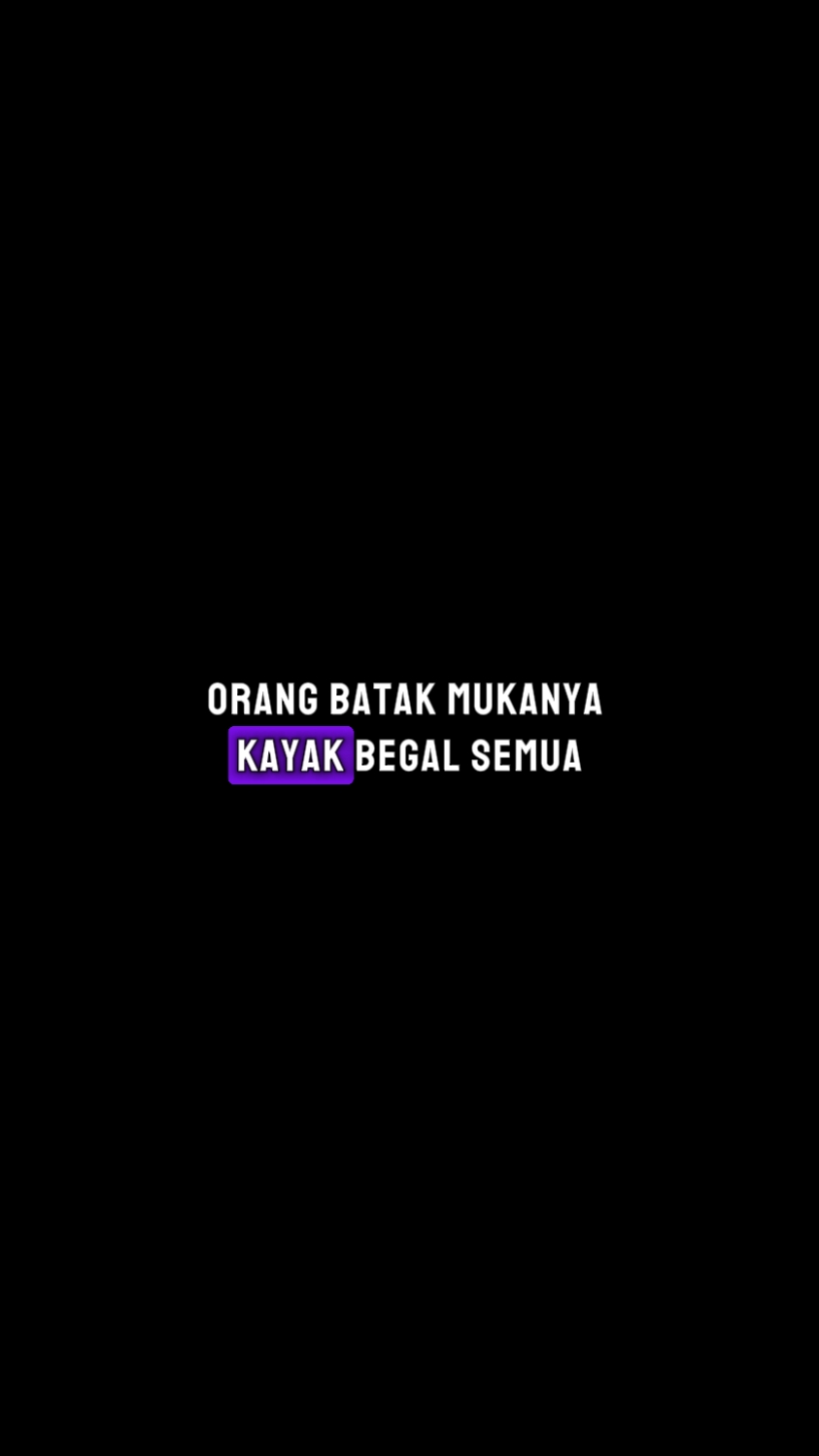 orang batak mukanya