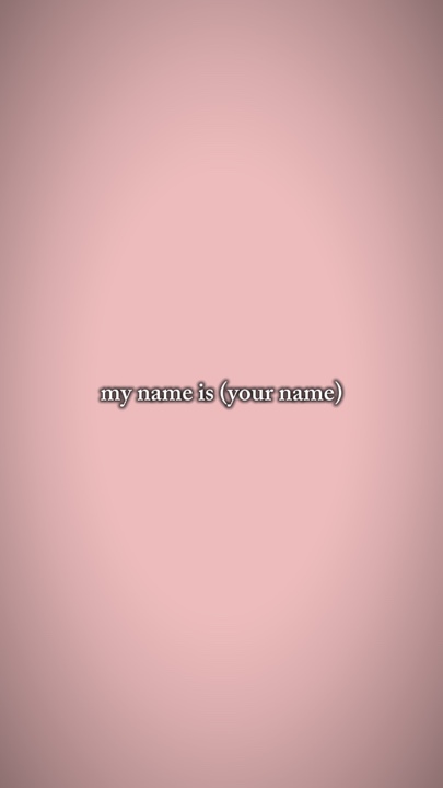 Je m'appelle..