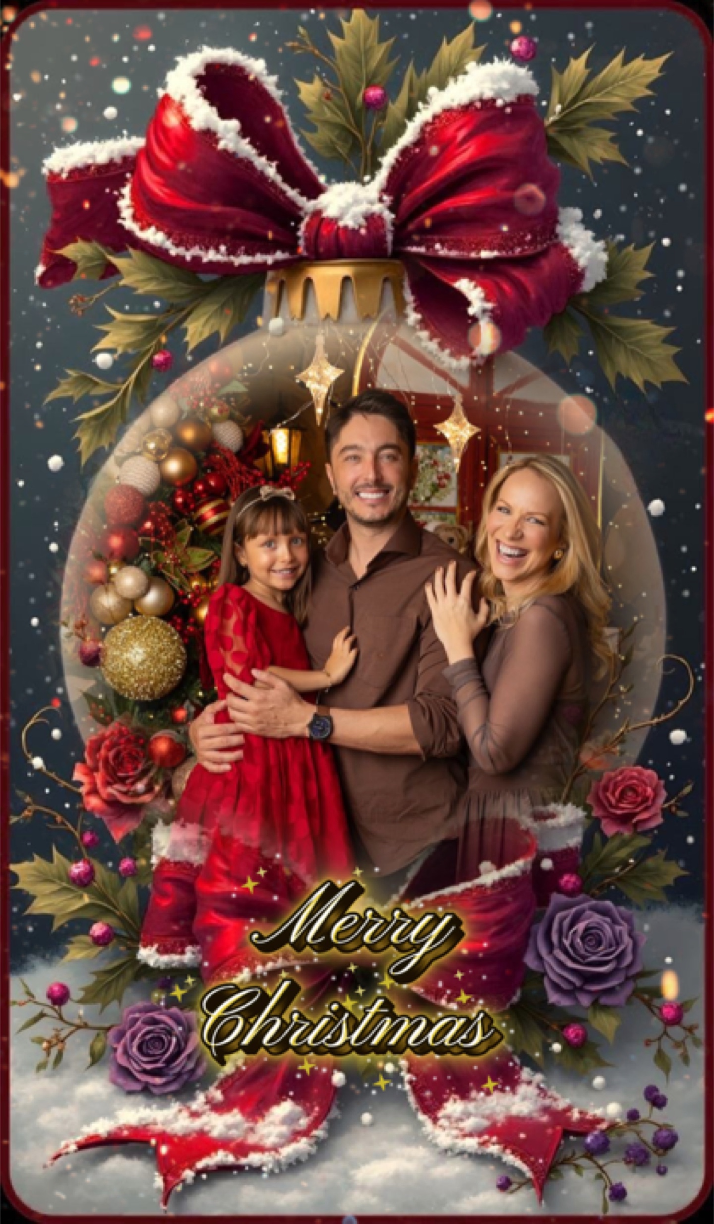 Weihnachten Familie