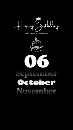 HBD 6 OCTOBER