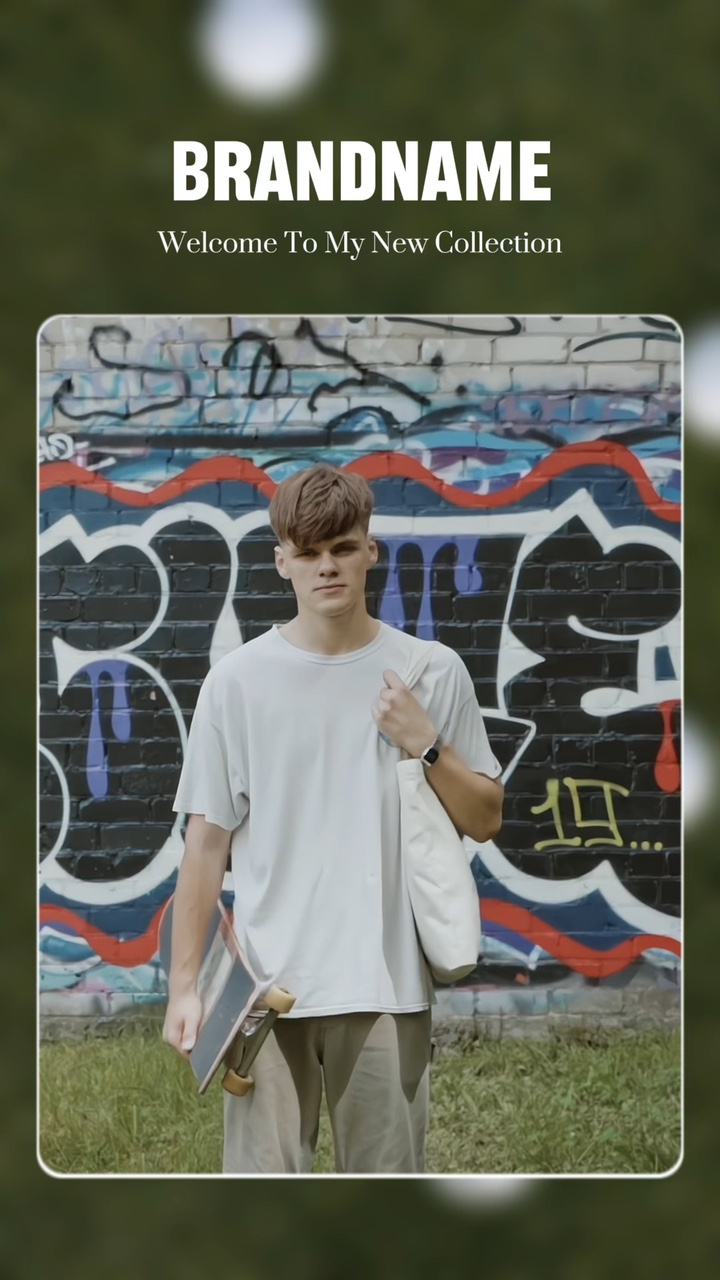 Sports Clothing Product Display TikTok Style
