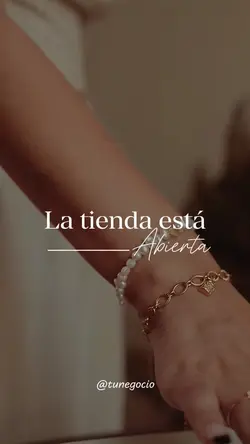 Tienda está abierta