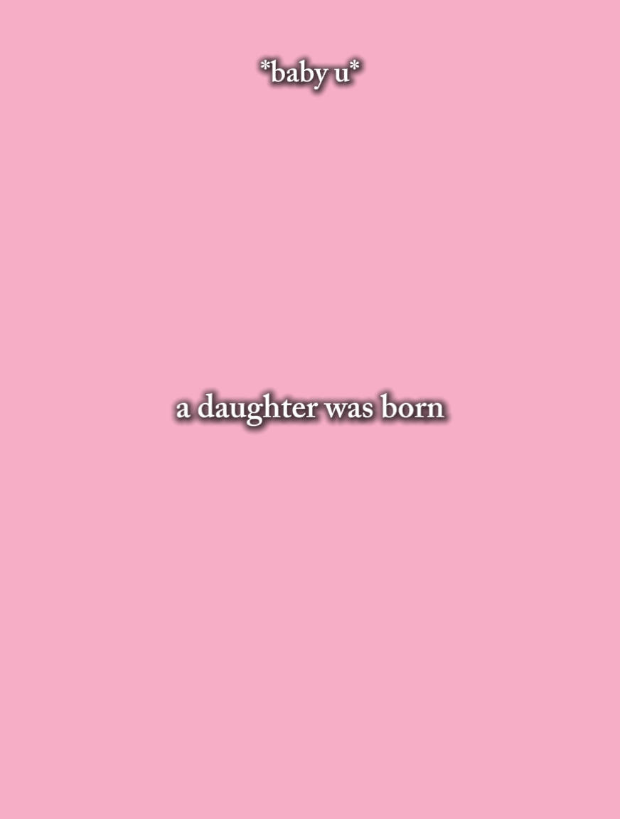 a daughter was born
