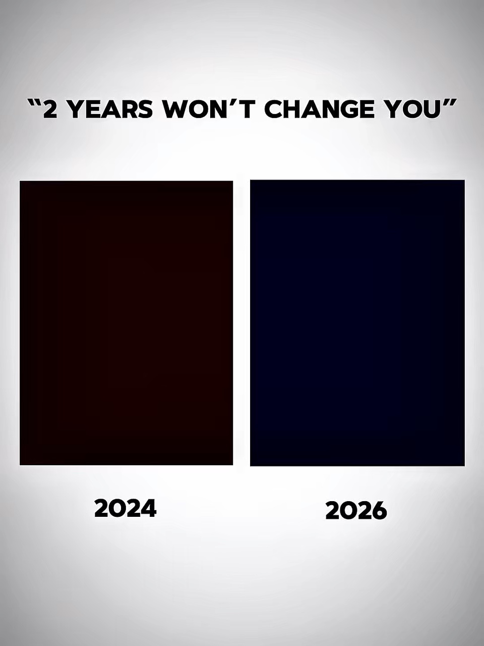 2 Jahre werden sich nicht ändern