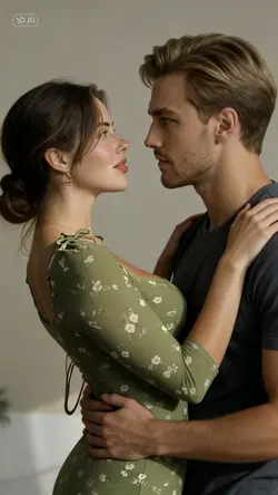 Couple collage AI