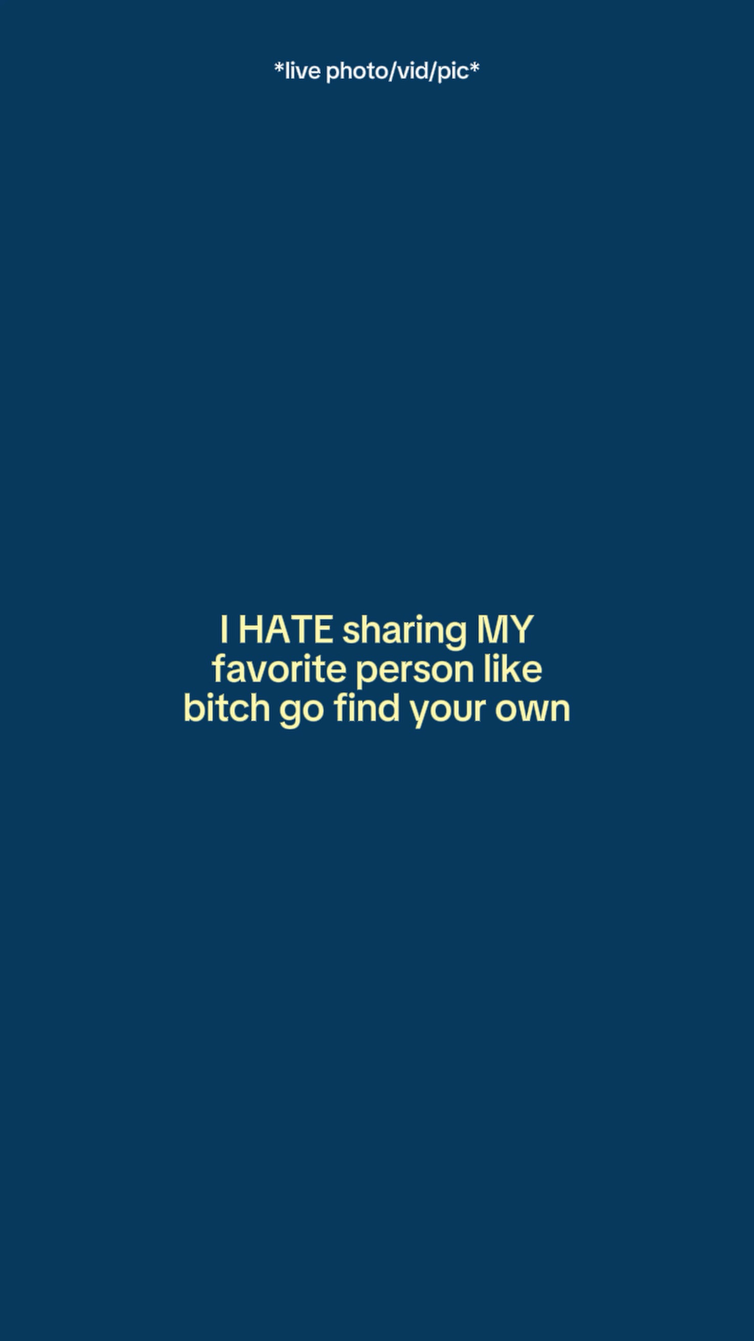 Ihatesharingmyfavori