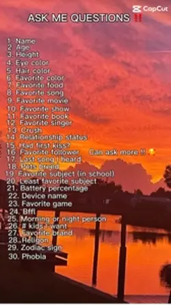 ask me anything