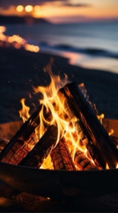 Beach Bonfire