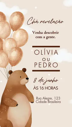 CHÁ REVELAÇÃO 