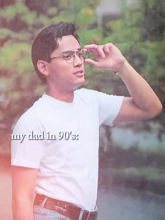 mon père dans les années 90 