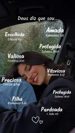 Deus diz q sou…