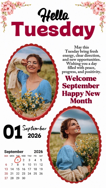 Bienvenue en septembre 