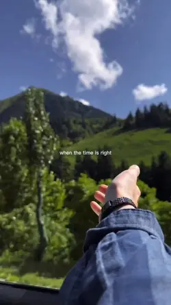 WHEN TIME IS RIGHT