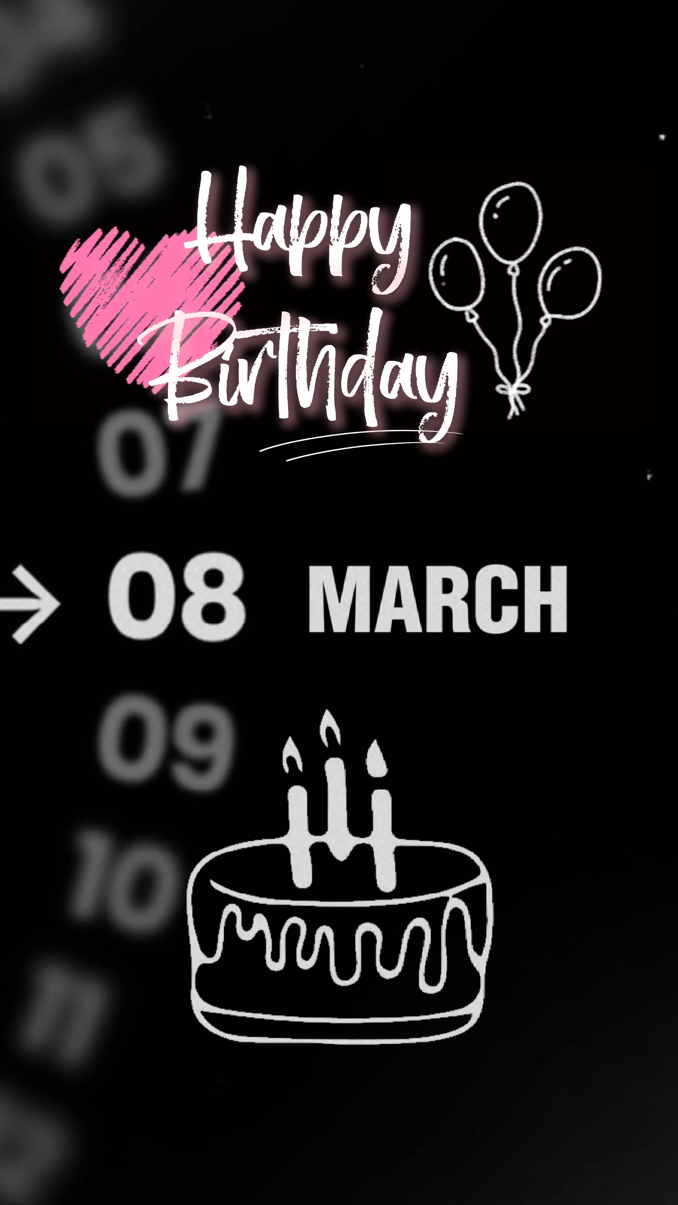 08 MART DOĞUM GÜNÜ