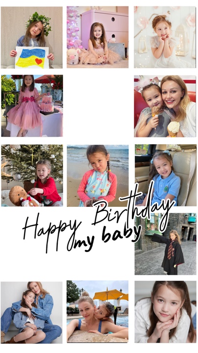 Birthday 9 years old