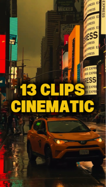 13Clips cinematográficos
