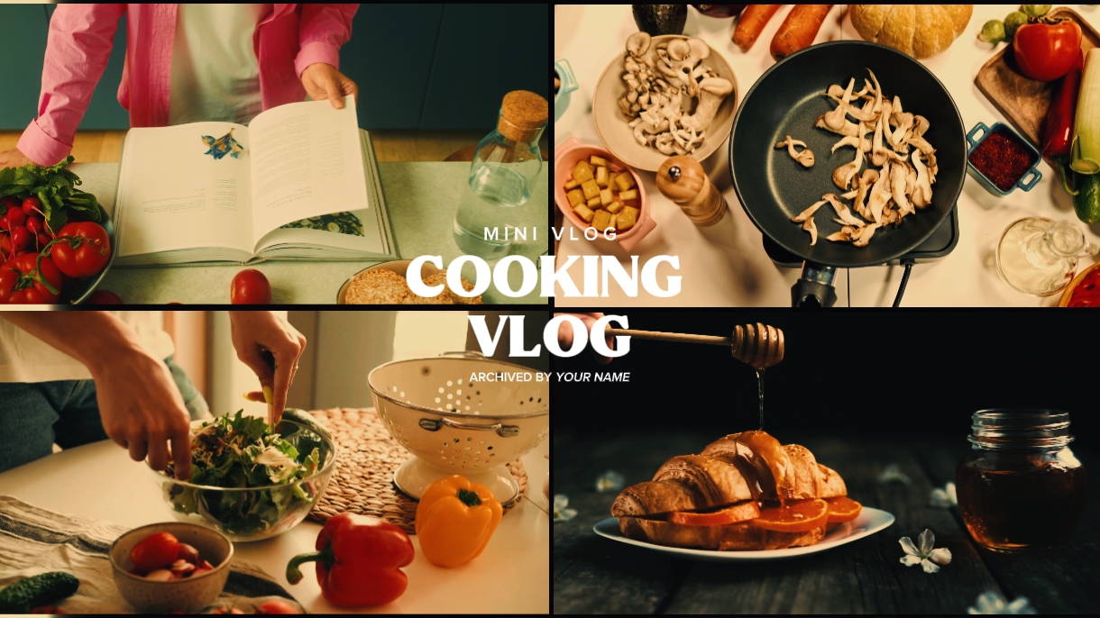 Vlog de culinária 