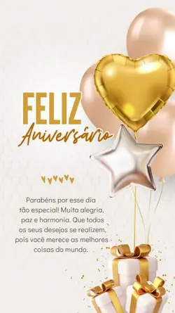 Feliz aniversário