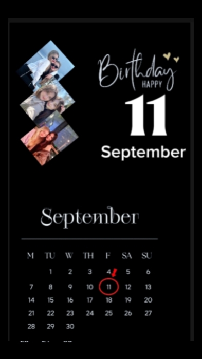 HBD Sister 11 Septem