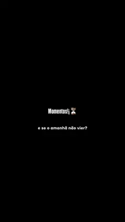O amanhã