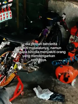 dia pernah bercerita