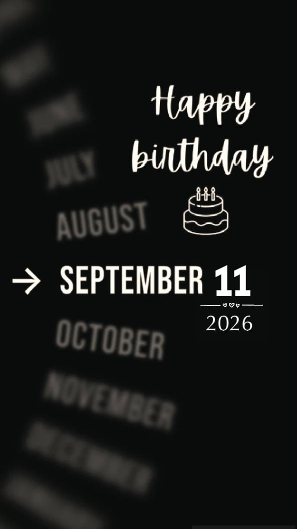 HBD 11 DE SETEMBRO