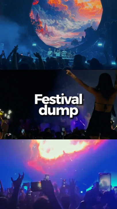 Volcado de festivales