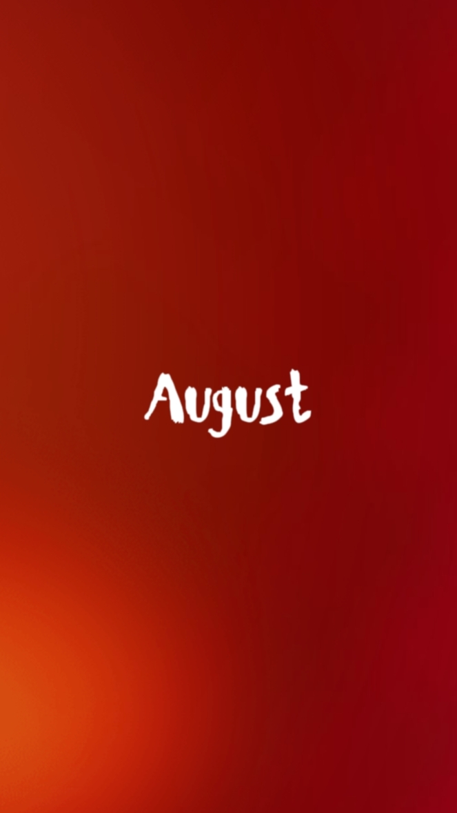 Adiós agosto